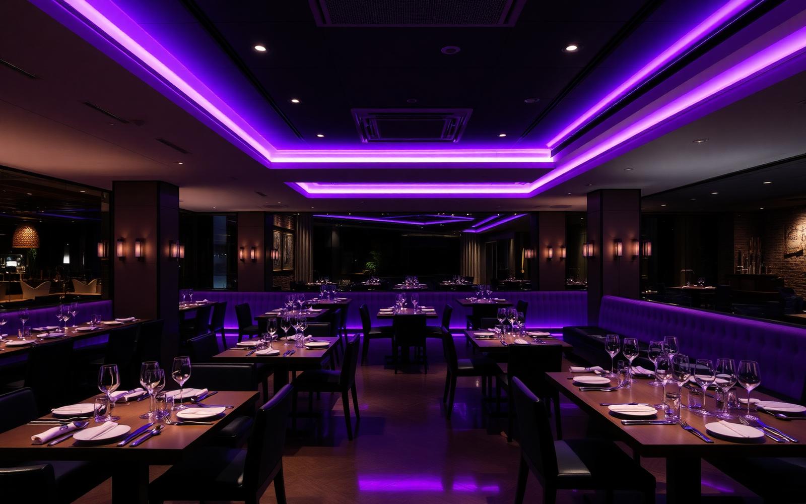 Modern restaurant interior